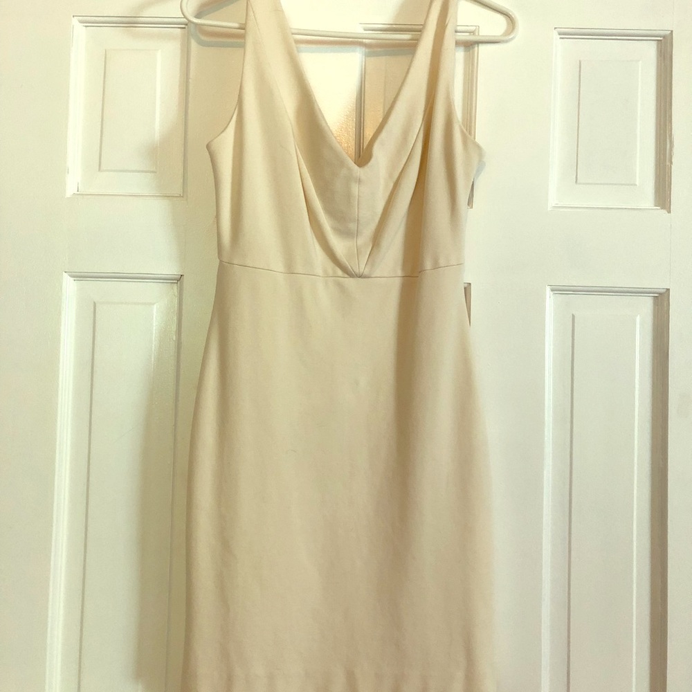 Forever 21 cream dress